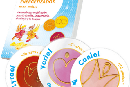 Cartões Energizados Símbolos Angélicos para Crianças com Guia - KA31